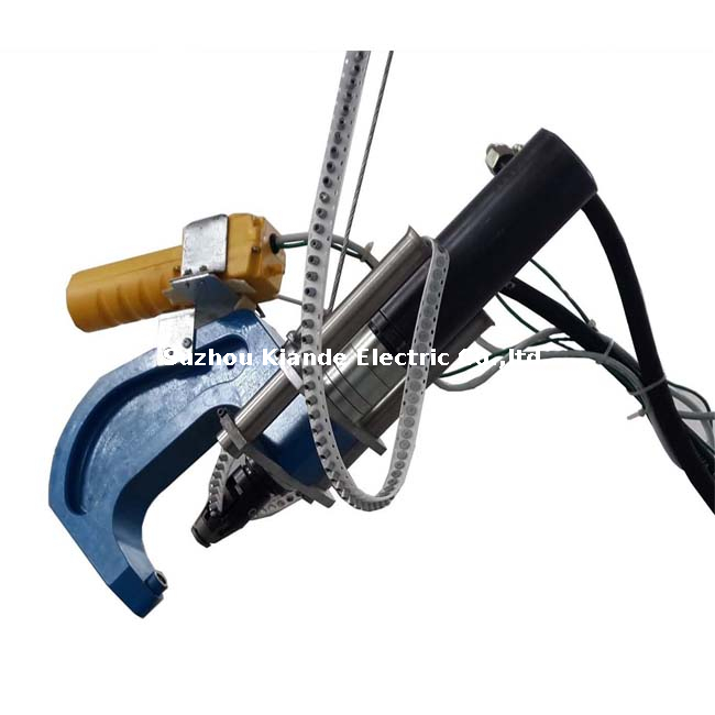 Máquina de rebitagem autoperfurante hidráulica para fixação de alumínio Busduct 3MM 