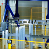 Sistema de armazenamento automático de matéria-prima de barramento de fácil reparo