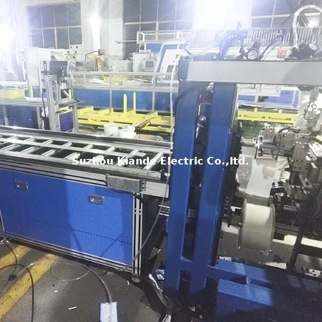 Máquina embaladora automática de barramentos