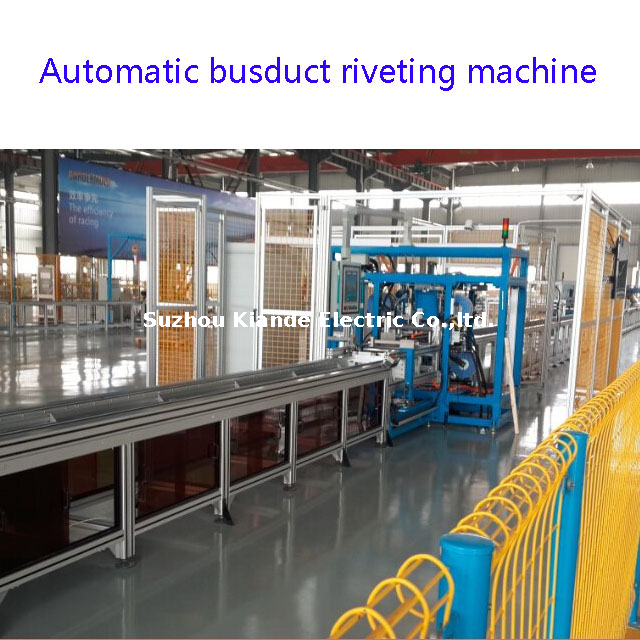 Linha de montagem automática de duto de ônibus para produção de sistema de entroncamento de barramento de baixa tensão