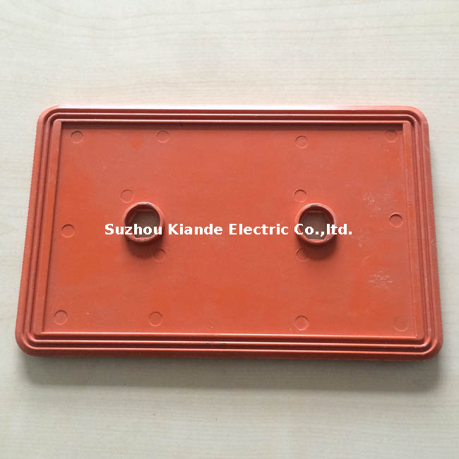 Placa separadora isolante elétrica DMC para junta de barramento compacta