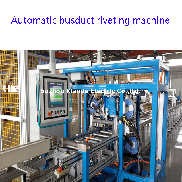 Linha de montagem automática de duto de ônibus para produção de sistema de entroncamento de barramento de baixa tensão