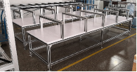 Plataforma de embalagem de barramentos