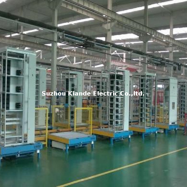 Linha de produção transmitida automática do armário do Switchgear de RGV LV 